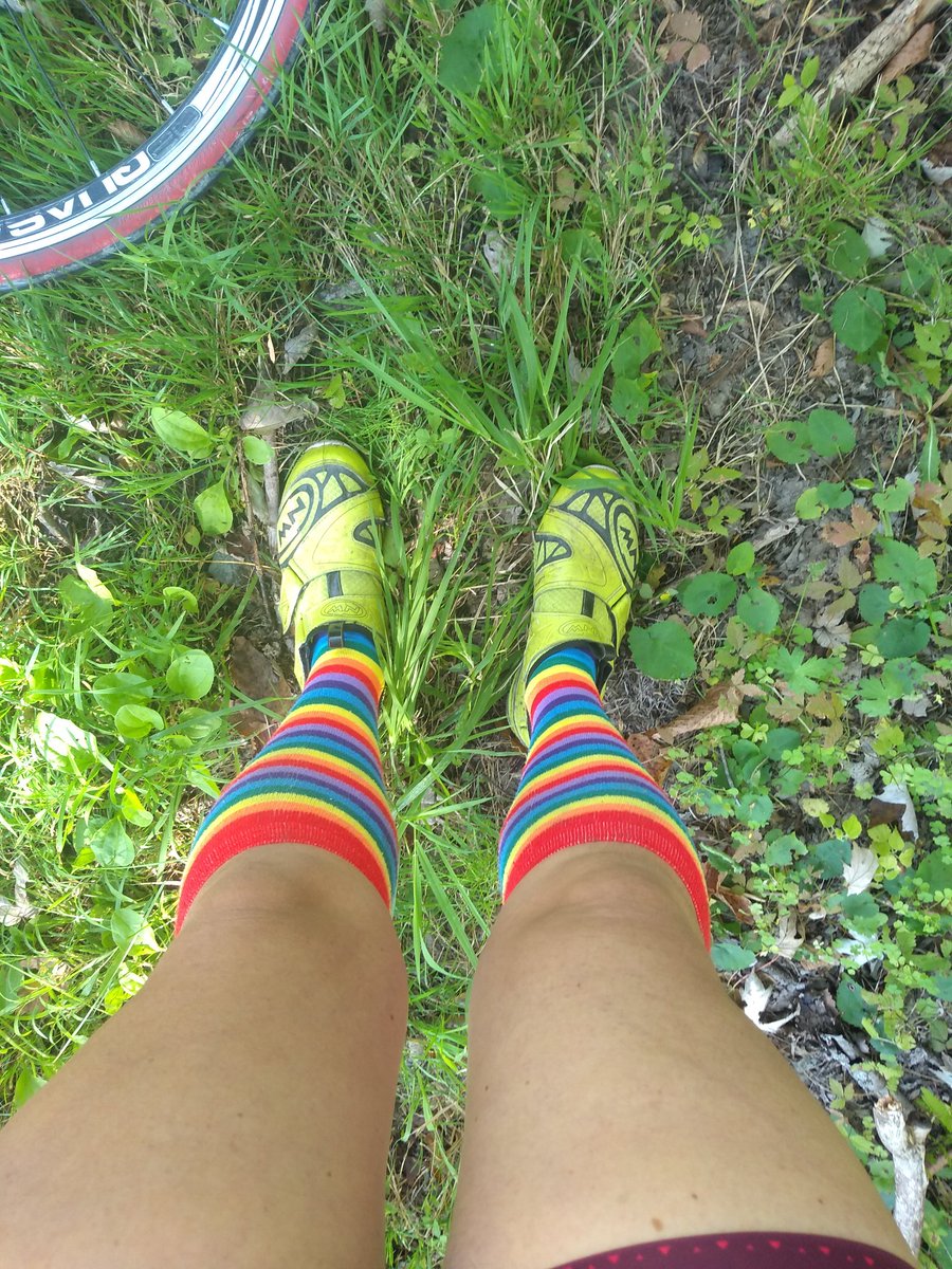 High visibility for the road + LGBTQ2S rainbows = so much ❤️ to spread