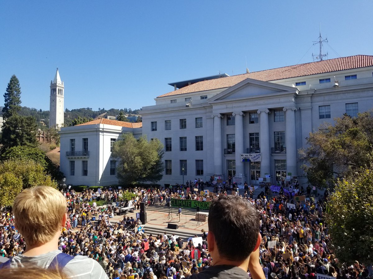 Supporting climate justice at Berkeley! #ClimateJustice #ClimateJusticeNow