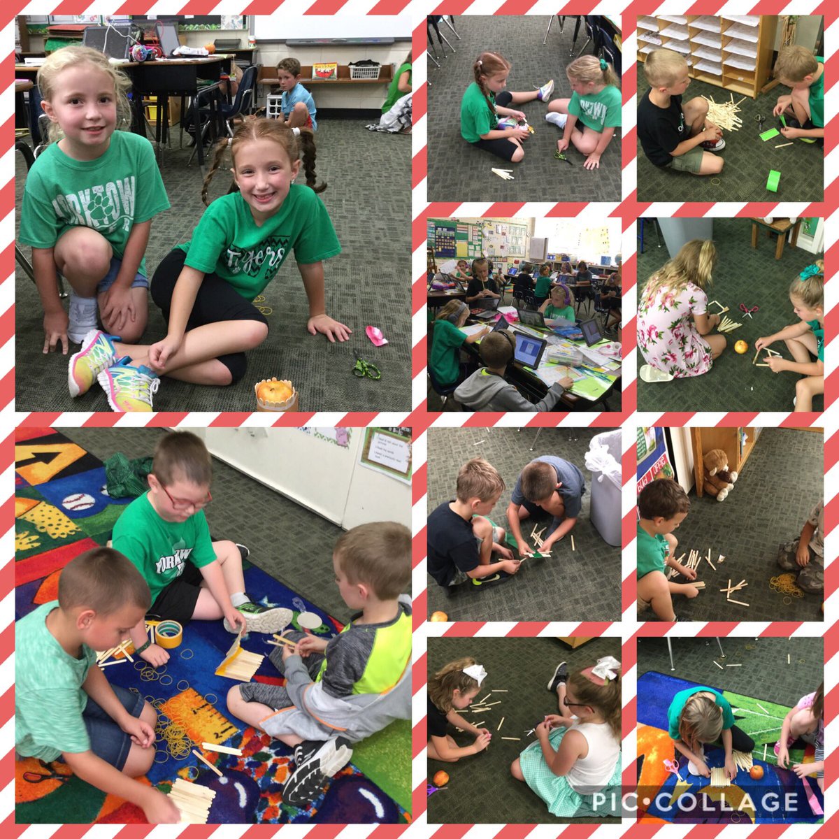go_bananas1st's tweet image. Can you build the tallest tower for your teacher’s apple?! @PVElementary #stemchallenge #applescience #funwithapples #teamwork