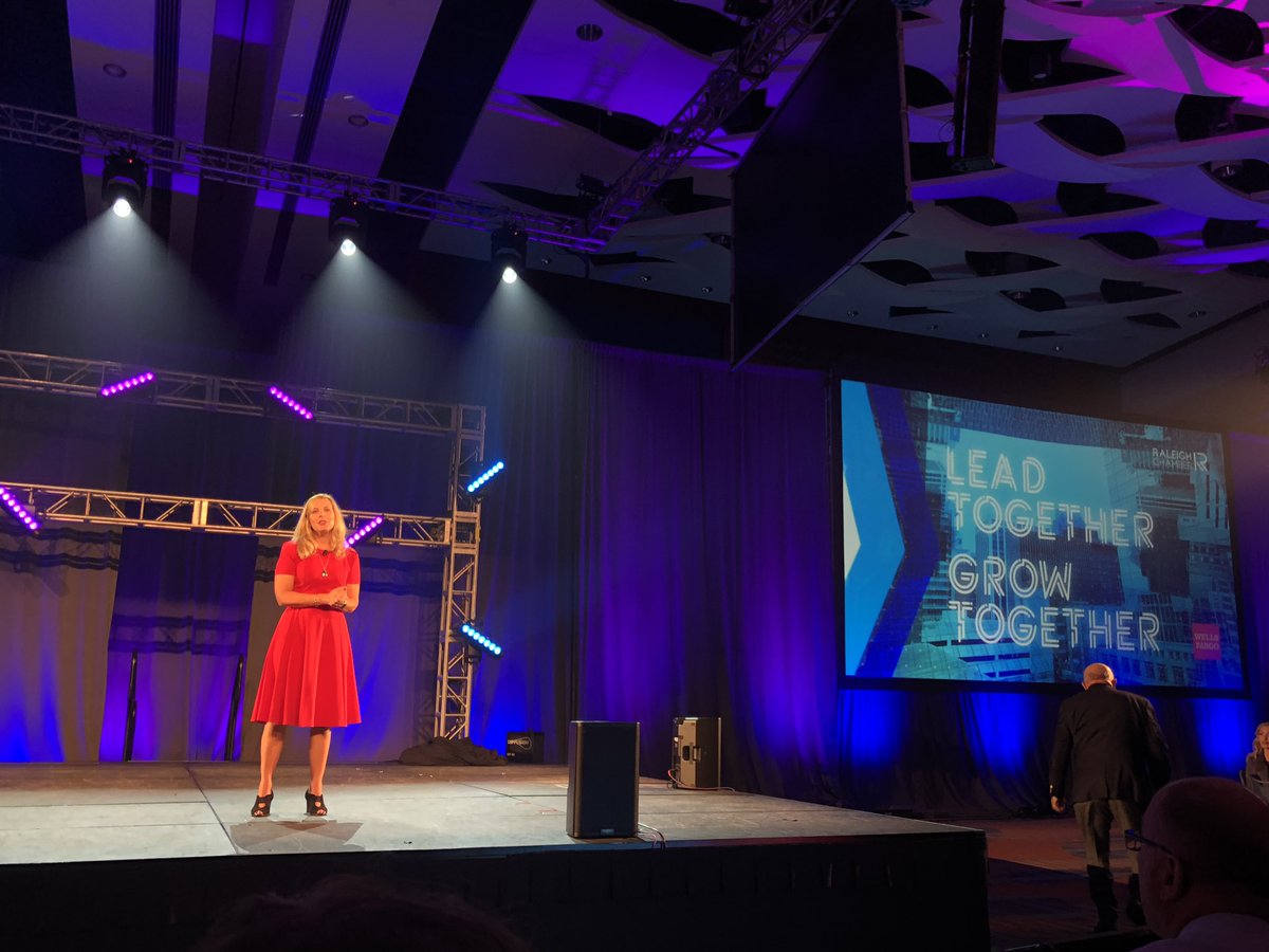EricShander's tweet photo. Today we celebrated @delisaatredhat becoming the next chair of the @RaleighChamber and @JWhitehurst delivered the keynote at the #AnnMtg19. Congratulations DeLisa as you take on this new challenge and support the local community! https://t.co/gPLTIq5G7f