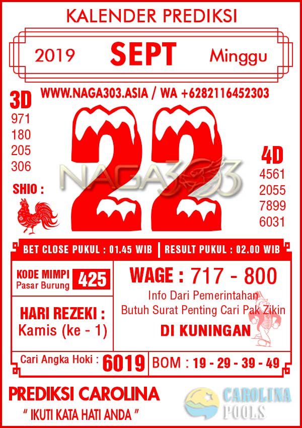 Carolina Naga303 Prediksi Prediktor Togel Toto Togelonline