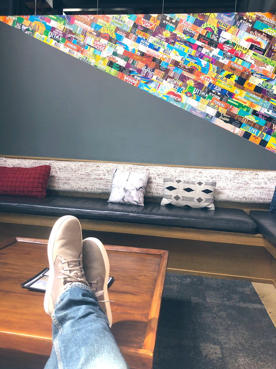 Causal after a great beer &amp; lunch. <a href="/BrewersAt4001/">Brewers at 4001 Yancey</a>