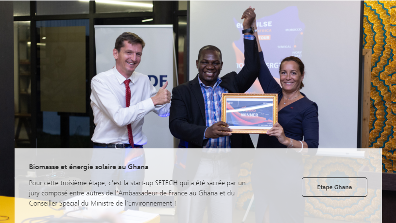 EnergyGenAfrica's tweet photo. [@EDFpulse Africa Tour ]
Demi - finale #Togo 🥳

Après @AZOLIS2 du Maroc, @NadjiBiGroup du Sénégal, #SETECH du Ghana et @plentifyHQ de l'Afrique du Sud,

Quelle #startup sera le #challenger togolais à Paris en novembre prochain ?

Mardi 1er Octobre 2019 de 16h45 à 20h30 @IFTogo. https://t.co/zvsk67kUxi