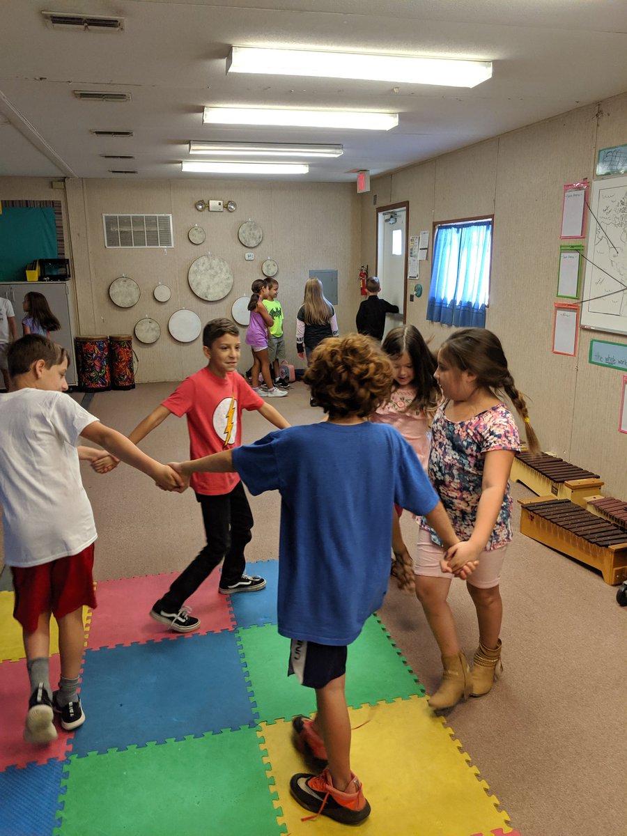RachPeters9's tweet photo. One of my goals this year is to have students out of their seats every class, whether it be learning a dance, playing for partners, creating movements. Music is about creating, cooperation &amp; community. It should be experienced every class. #innovate2021 #knowledgeandcreativity https://t.co/Ju0FhNoNjA