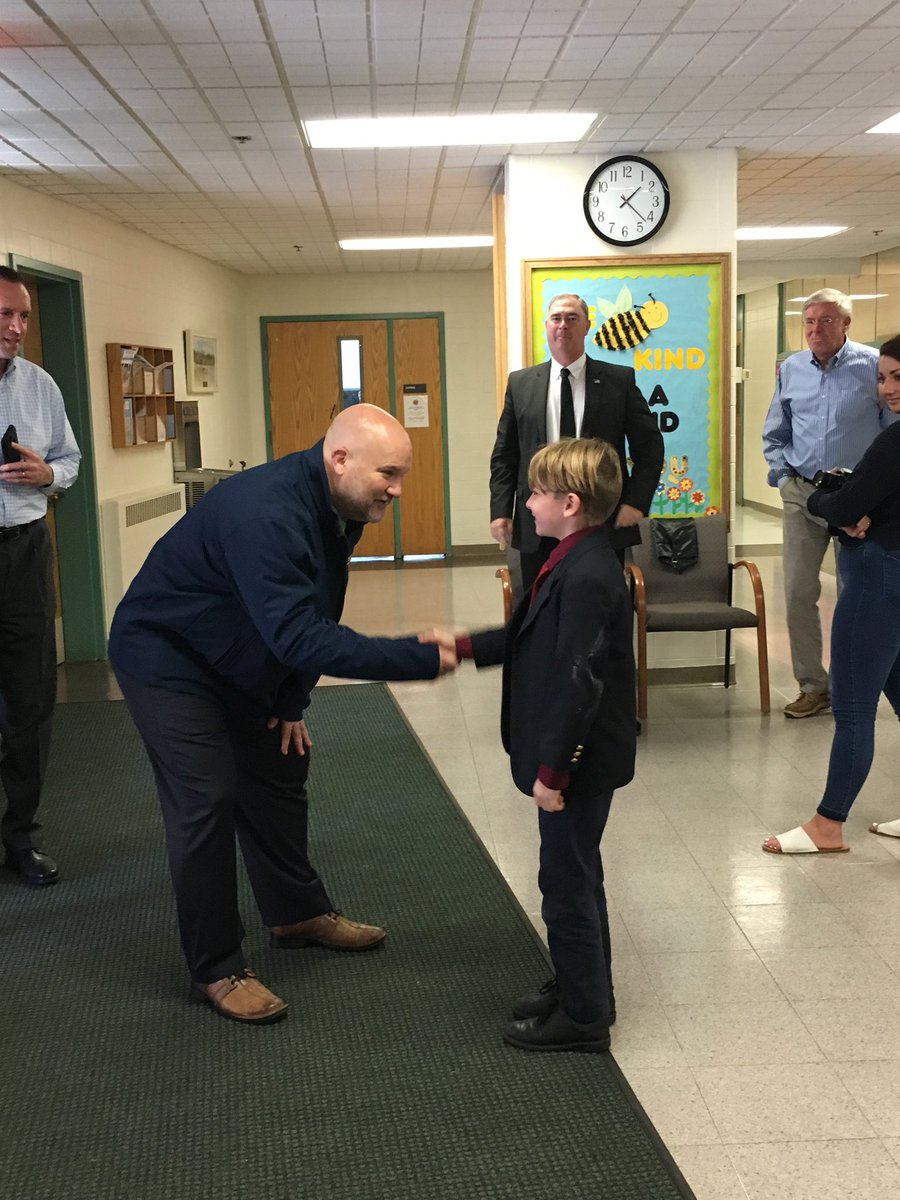mrssragan's tweet photo. Commissioner of Education, Jeff Riley, visited Steward School today. It was a very inspiring speech. Thank you! @stewardstarsttu #ttuchat https://t.co/ZCyooCE1pT