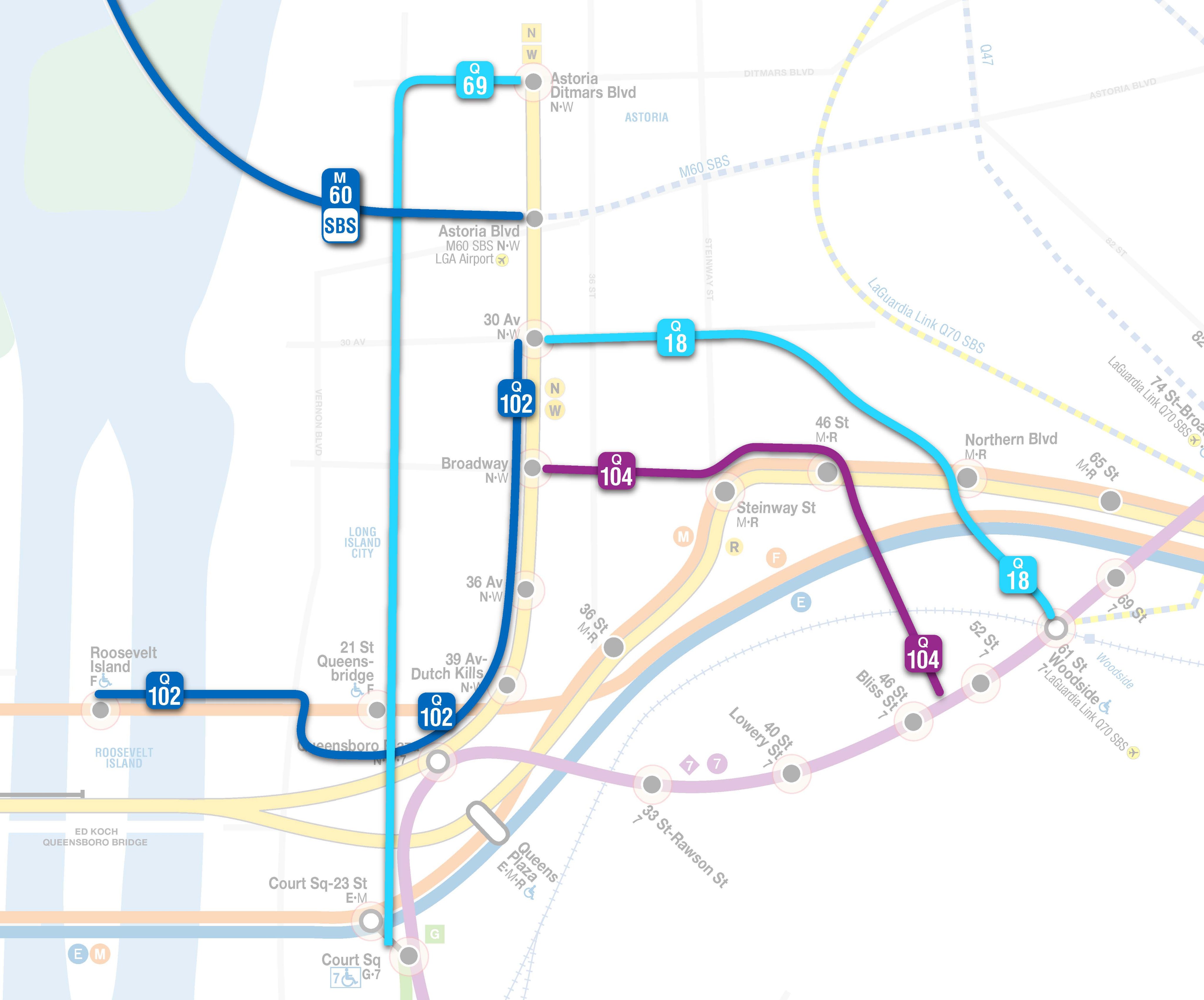 Q18 Bus Route Map Nyct Subway. Wear A Mask. On Twitter: "Please See A Station Agent To  Receive A Courtesy Pass For Continuing Subway/Bus Service. Station-Specific  Alternatives: *Astoria-Ditmars Blvd: Take The Q69 Bus To Court Sq