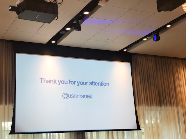 Another Great #GillCVRCRD2019 and lunch speaker <a href="/UshmaNeill/">Dr. Ushma Neill</a>
