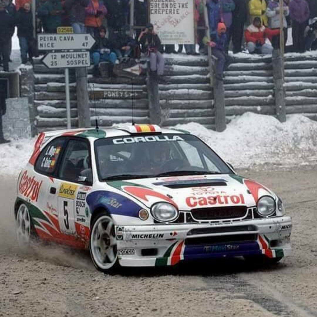 fanscarlossainz's tweet photo. Mítico Rallye de Monnte-Carlo. https://t.co/QJfXEQTHha