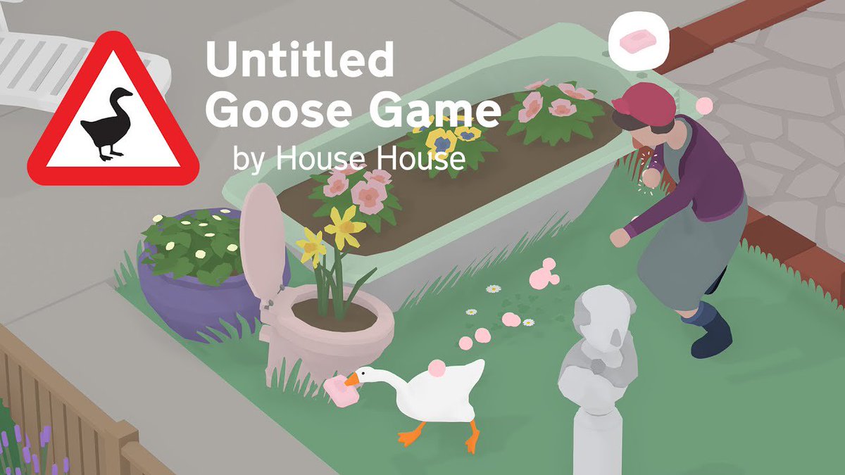 TeamToadhouse's tweet image. GOOSE GAME DAY

@house_house_ Untitled Goose Game playthru start NOW! 

twitch.tv/TeamToadhouse 
#GooseGame 
#ToadsSupportToads