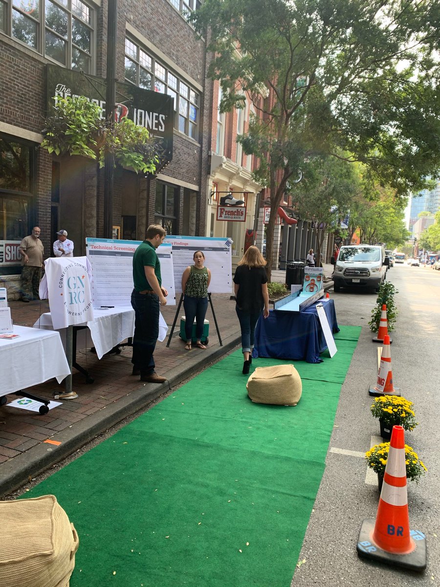 SouthCorridor's tweet photo. There’s still time to drop by our parking spot at #ParkingDay2019 in downtown #nashville stop by play some South Corridor Skeeball and leave your comments @TheGNRC https://t.co/8NnH86cib4