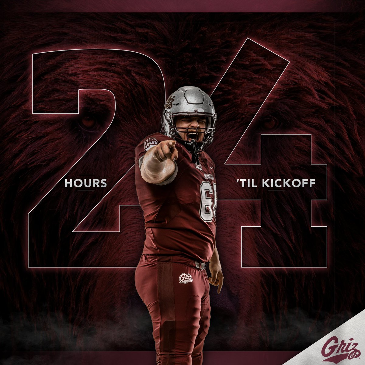 UMGRIZZLIES's tweet photo. Only 24 hours until we are back in Washington-Grizzly Stadium!

#GoGriz #UpWithMontana https://t.co/yJkrLhEu1G