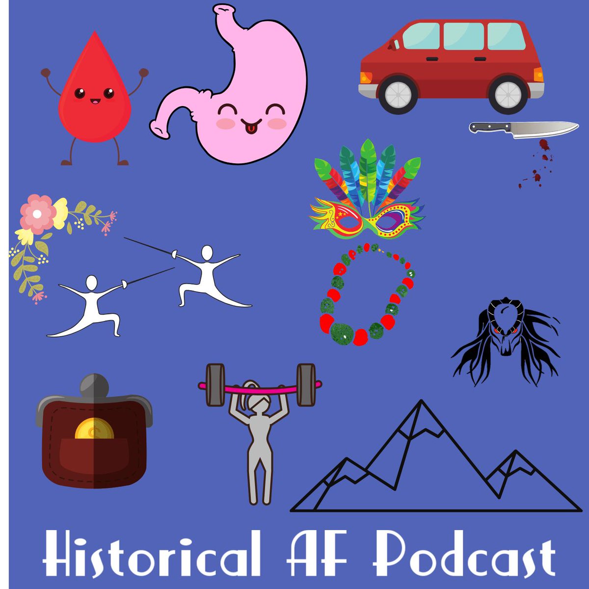 HistoricalAFPod's tweet photo. Here are your @spoilerswithoutcontext for week two of lady bits! Drop your guesses below 👇👇👇 Episode will drop this Sunday at midnight CDT!
.
.
#foreshadowingfriday #podcast #history #historical #podcasting #ladieswhopod #ladypodsquad #historyisfun  #podcasters #historypodcast https://t.co/GzHyVApkSw