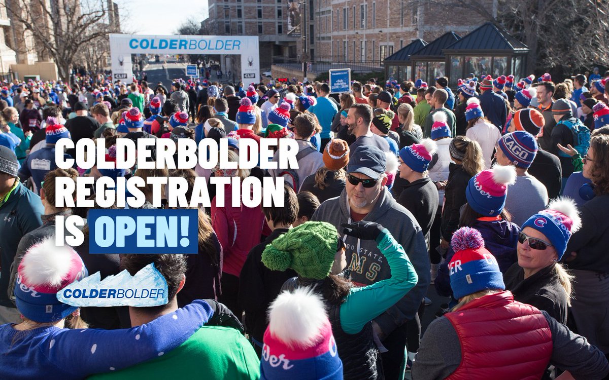 bolderboulder's tweet photo. #ColderBOLDER registration is now open! Register now. This race WILL sell-out! https://t.co/qD9bwWKivf #RunCOLDER #RunBOLDER #WarmthIsForWhiners https://t.co/8G9IJ6wSgD