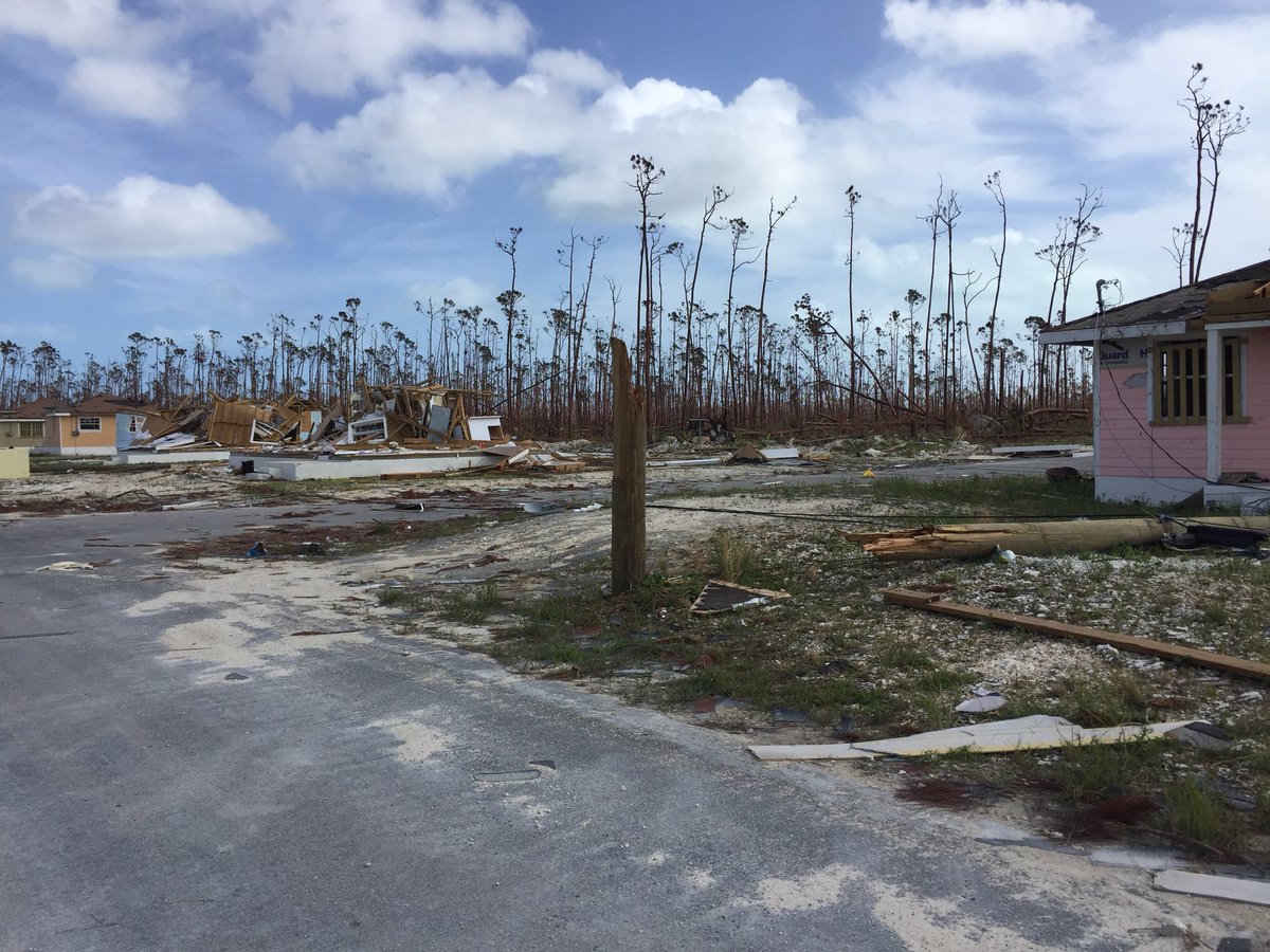 Spending my fist day in Abaco #bahamas so much devastation but the spirit of the people is amazing and very humbling. They don’t have much and what they did have has completely gone in many cases but they continue to smile and get on with it. #HurricaneDorain #abaco #humanspirit