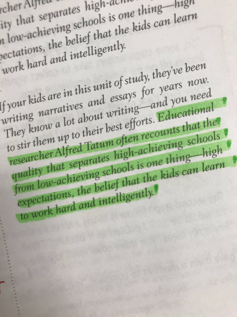 SarahMcDavidELA's tweet photo. This. I will always set high expectations for my students because I know they are capable. They just need the reassurance that they can. #UoS https://t.co/fszHQnCfB6