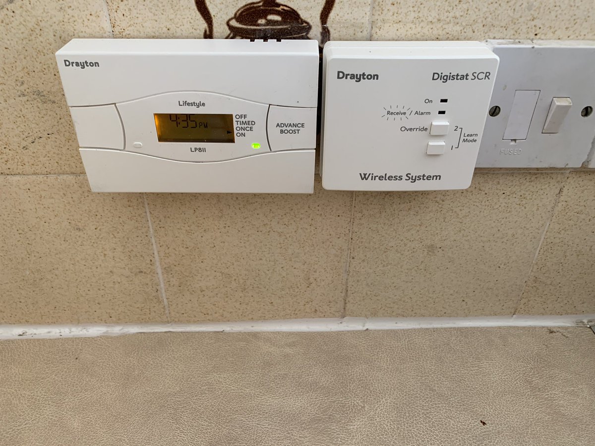 HeatingConway's tweet photo. Latest boiler installation. Full heating system fitted for elderly lady who had a broken boiler and inefficient system. New Worcester combi and Worcester filter fitted in garage with new pipe to the new radiators. Simple controls fitted for easy use. Call now for a free quote https://t.co/ZzUaXkaPlW