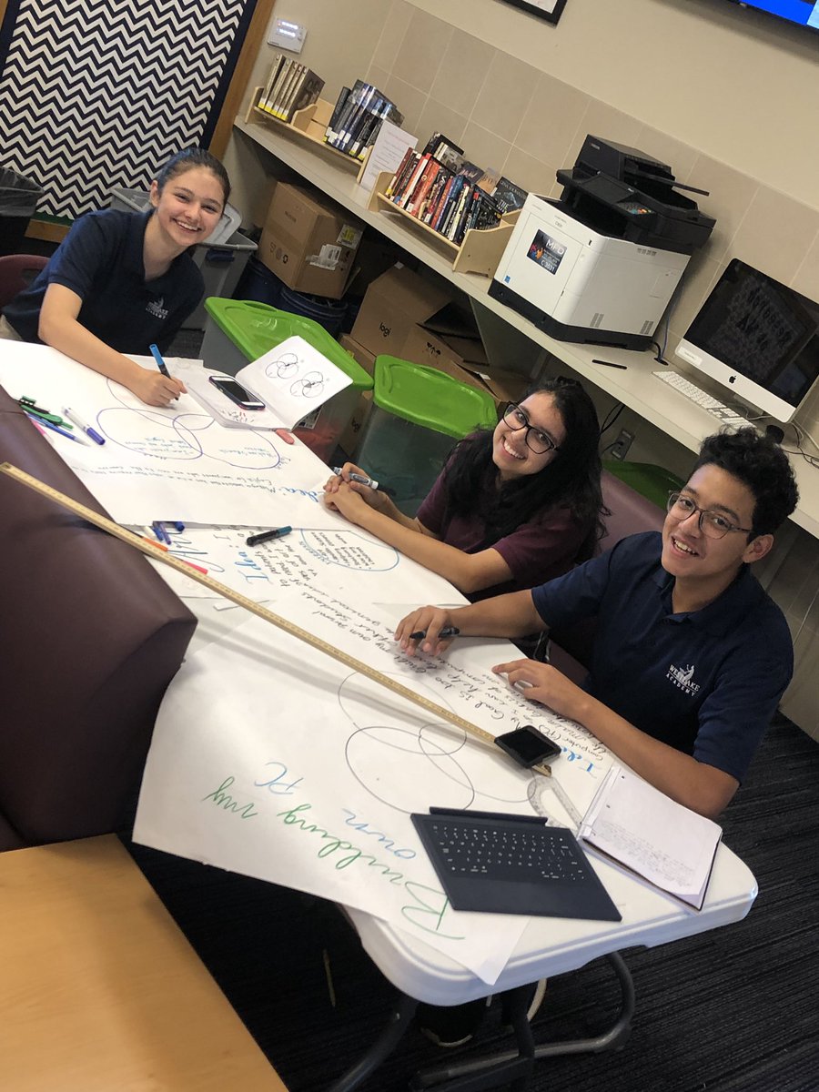 ktestrada716's tweet image. Look @HouseofShine! #waexcels students are preparing for the #MYPPersonalProject showcase!