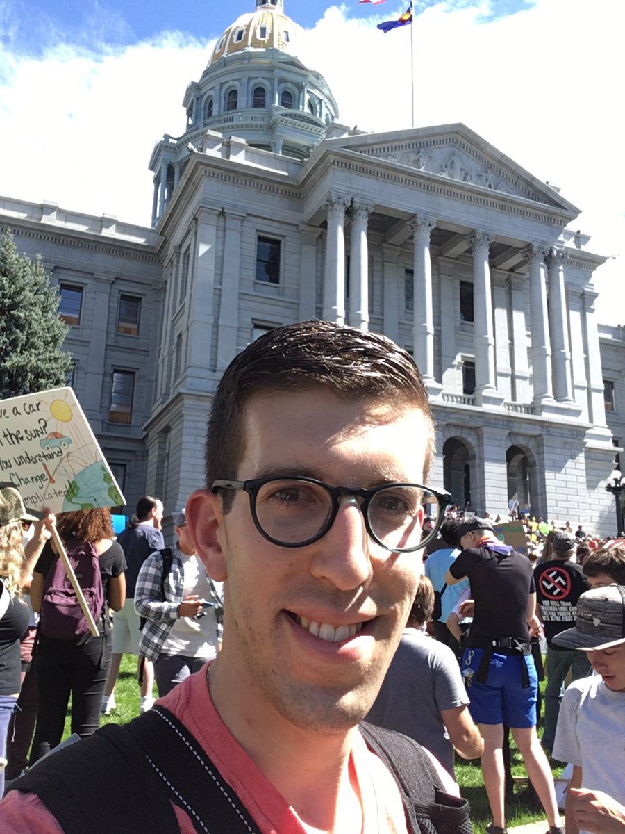AviSmolen's tweet photo. I canโt be in NYC for #ClimateStrike today, but at least I can join the strike in Denver! #climatestrikedenver https://t.co/0Hb9ZF9FFV