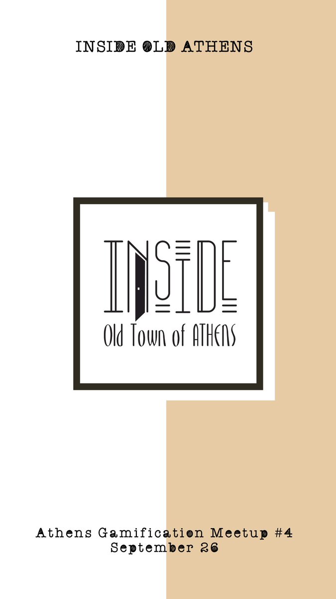AthGamification's tweet photo. Are you coming?

Inside Old Athens | September 26

https://t.co/7NBtfi2AFt

#athensgamification #meetup https://t.co/BZoaIq3RPc
