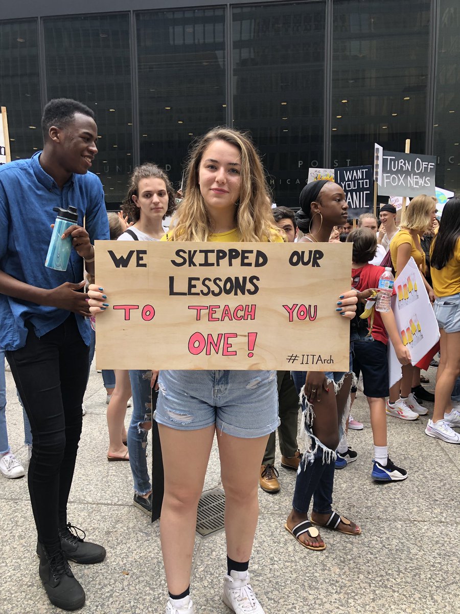 JasBabers's tweet photo. Do yโall know the demands for #ClimateStrike??
๐ Protection and restoration biodiversity
๐ Environmental Justice
๐ A Green New Deal
๐ Respect of indigenous land and sovereignty
๐Implementation of sustainable agriculture
Photos taken at:
#ClimateStrikeChicago https://t.co/nVQVdin2Cs