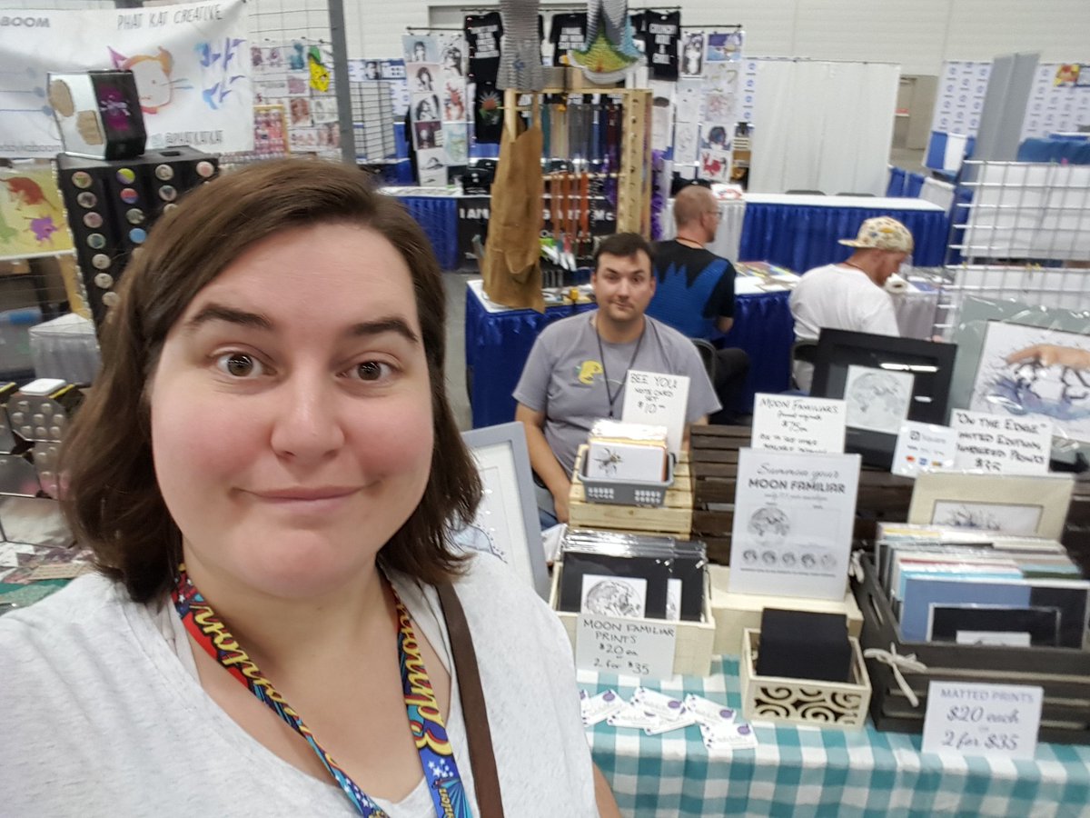 MegInks's tweet image. Set up and ready to go! AA803  @EdmontonExpo #edmontonexpo