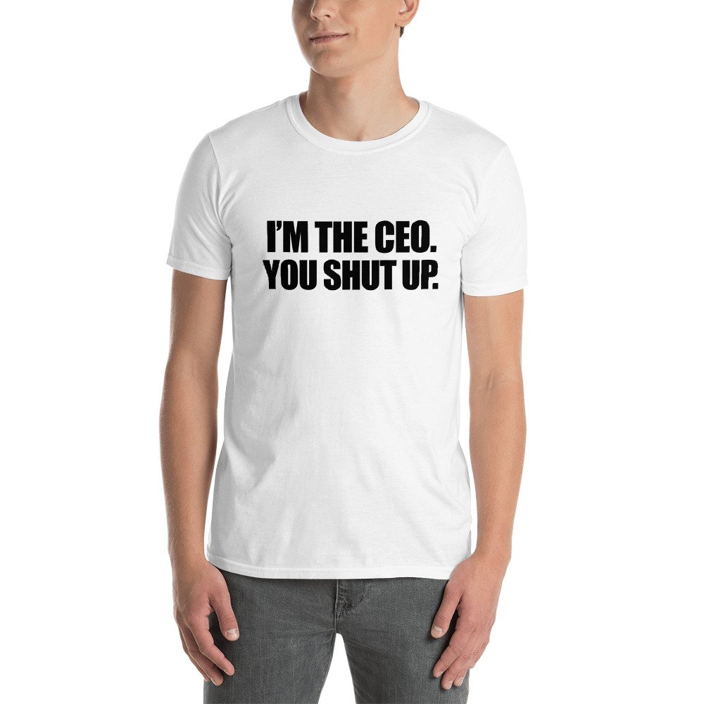 monkey_duds's tweet photo. New Shirt Drop.
I'M The CEO
You SHUT up.

Order now.
https://t.co/k4ZfA29A8R

@marcuslemonis @TilmanJFertitta
#startup #entrepreneurship #entrepreneurlife #startups #ceo #onlinemarketing #betheboss #theprofit #boss #businessman  #ceolife #businesswoman  #businesstips #bosslady https://t.co/7hBORbrnBK