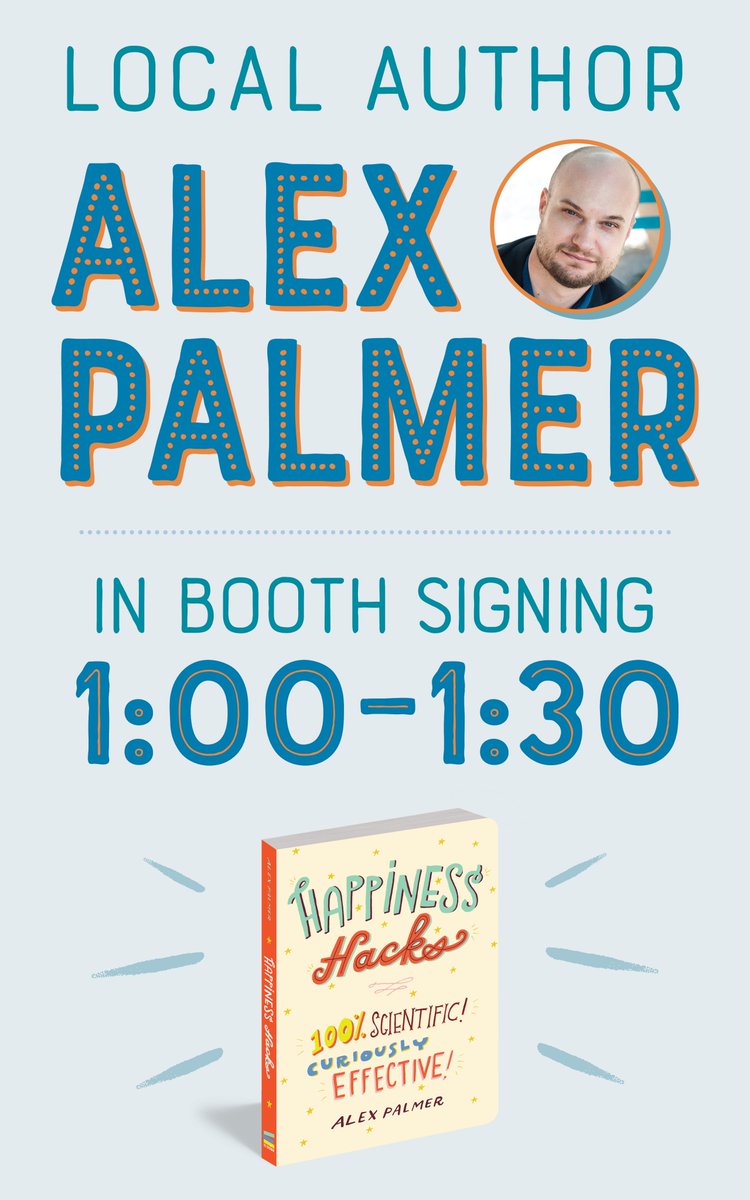 I'll be at <a href="/BKBF/">Brooklyn Book Festival</a> this Sunday, signing copies of Happiness Hacks. Stop by @experimentbooks booth 313-314 at 1pm for a copy (makes a great gift) or just to say hello! #book #Brooklynbookfestival #Happiness