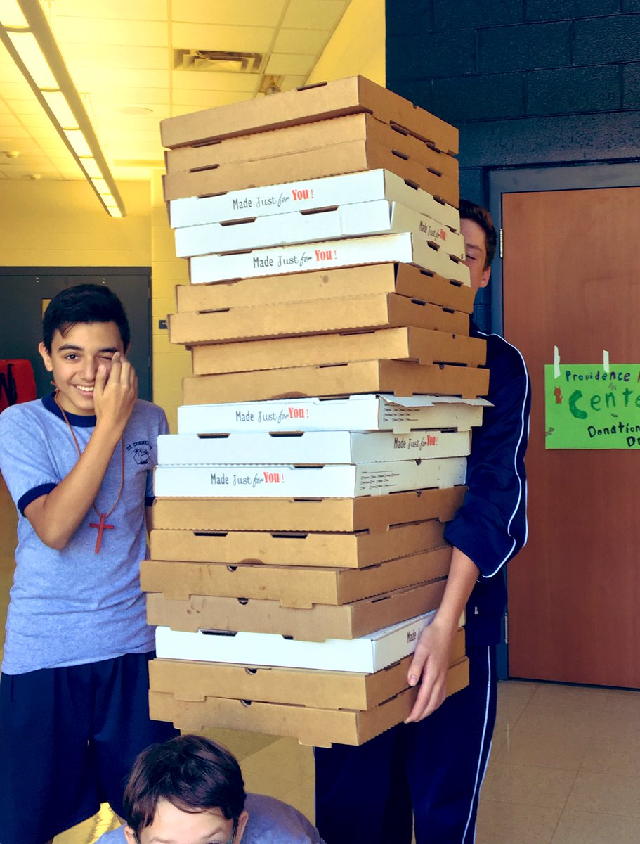 Happy Friday! It was unanimously decided by the students that pizza day is the best day!