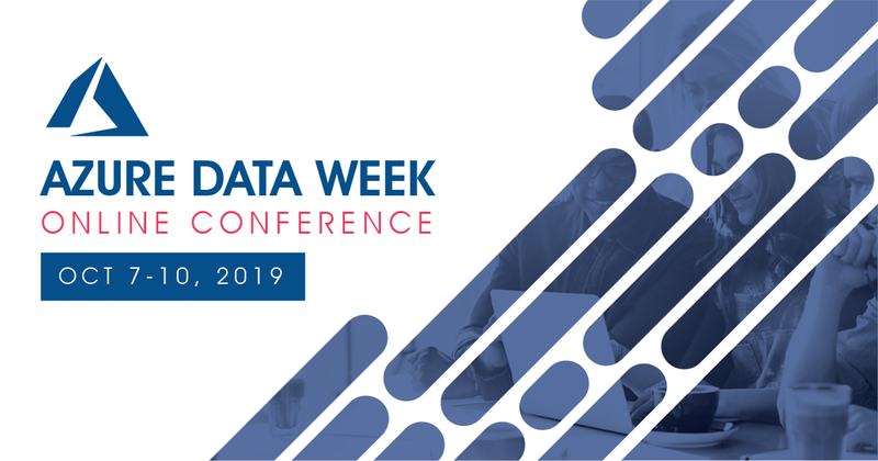 PragmaticWorks's tweet photo. Join #PragmaticWorks as we host #AzureDataWeek 2019! 4 days of jammed packed sessions on #PowerBI, #AzureDataFactory, and more! Only $49, 10/7- 10/10. Don't miss out register now https://t.co/EqLP4RKf7Z #CorporateTraining #BusinessDevelopment https://t.co/yDNM0RgeOP