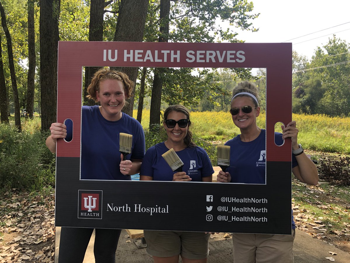 KristinRNFranks's tweet image. IU Health Day of Service at Geist Park. @IU_HealthNorth 
#DaysOfService