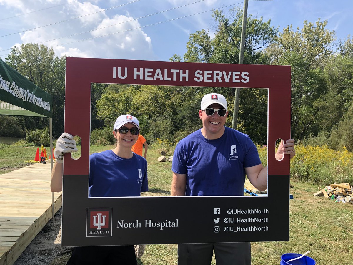 KristinRNFranks's tweet image. IU Health Day of Service at Geist Park. @IU_HealthNorth 
#DaysOfService