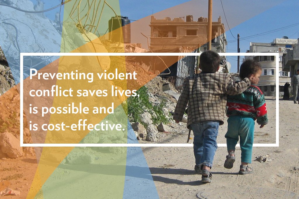 GAFSPfund's tweet photo. #PeaceDay: A focus on preventing #violence is needed at all stages - before, during, and after #conflict. Pathways for Peace: https://t.co/DioBk61GkM #Pathways4Peace https://t.co/1qYKzYevKe
