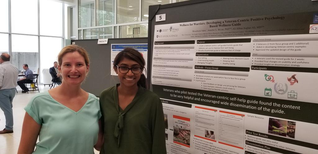Jennifer L Bryan PhD (@drjennbryan) on Twitter photo So excited to share our work on #veterans #wellness at <a href="/bcmhouston/">BCMHouston</a> Annual Showcase of Educational Scholarship!
<a href="/MoushumiSahu/">Moushumi Sahu</a>
<a href="/SCMirecc/">South Central MIRECC</a> <a href="/IQuEStHouston/">IQuESt</a> So excited to share our work on #veterans #wellness at <a href="/bcmhouston/">BCMHouston</a> Annual Showcase of Educational Scholarship!
<a href="/MoushumiSahu/">Moushumi Sahu</a>
<a href="/SCMirecc/">South Central MIRECC</a> <a href="/IQuEStHouston/">IQuESt</a>