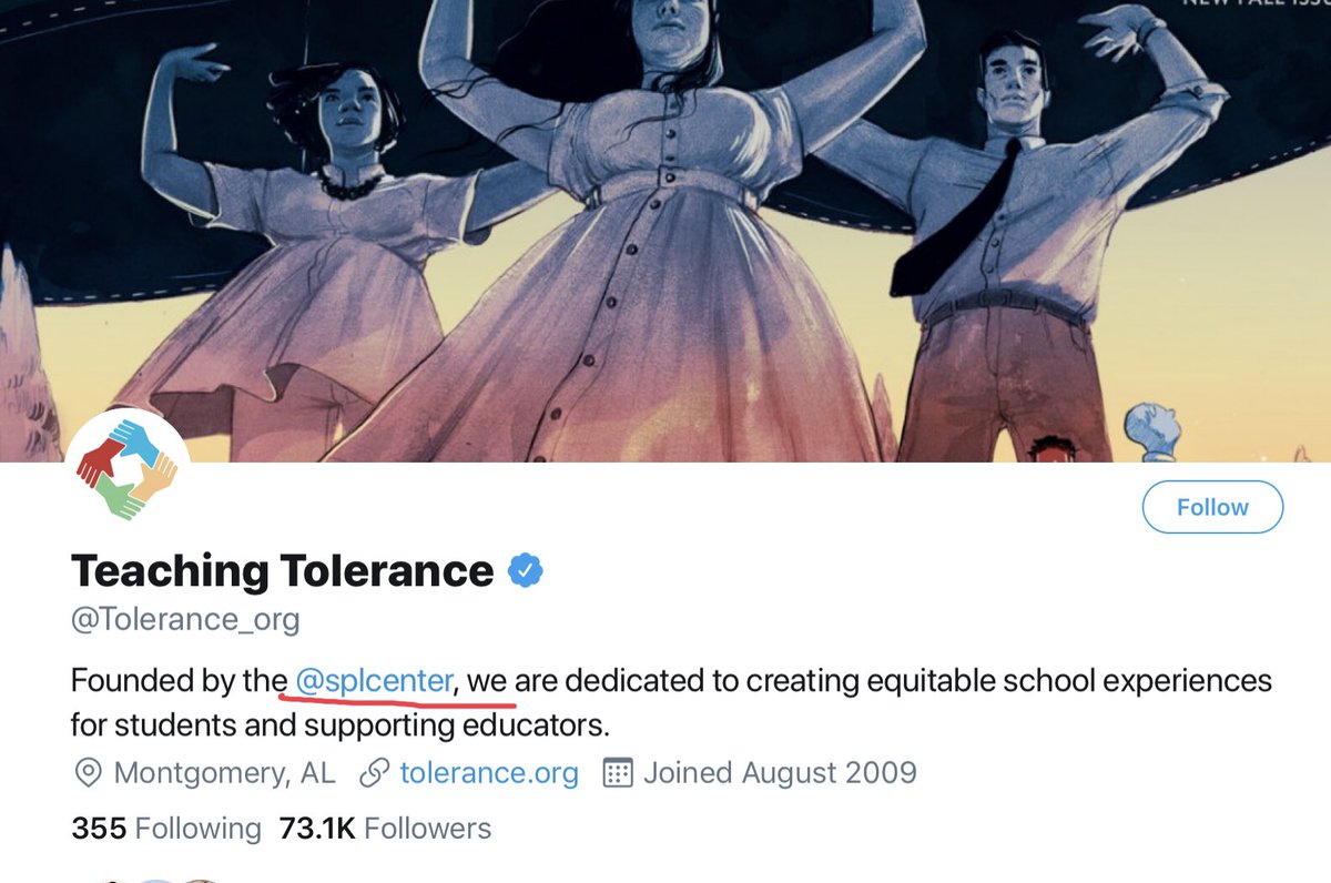 a_zvoter's tweet photo. @Supt_Hoffman @Steve_Irvin Among other reasons Hoffman likes SPLC (a hate group).... she’s pushing their programs in our schools.
#FollowTheMoney to #AZSUP cronies https://t.co/sLTwC04p5O