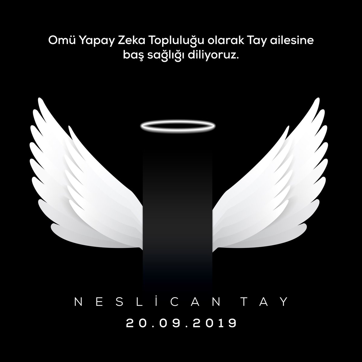 Seni her zaman gülen yüzünle hatırlayacağız.
20.09.2019 #NeslicanTay