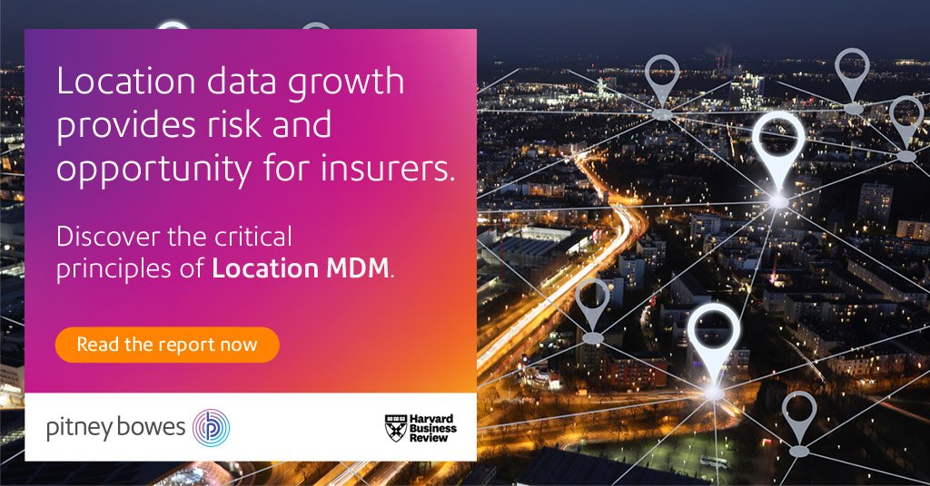 PitneyBowes's tweet image. [Report] Read "Mastering Location Data: Close, But Not Quite There," to learn how location master #data management can deliver new value in risk evaluation. pbi.bz/2M4hN79