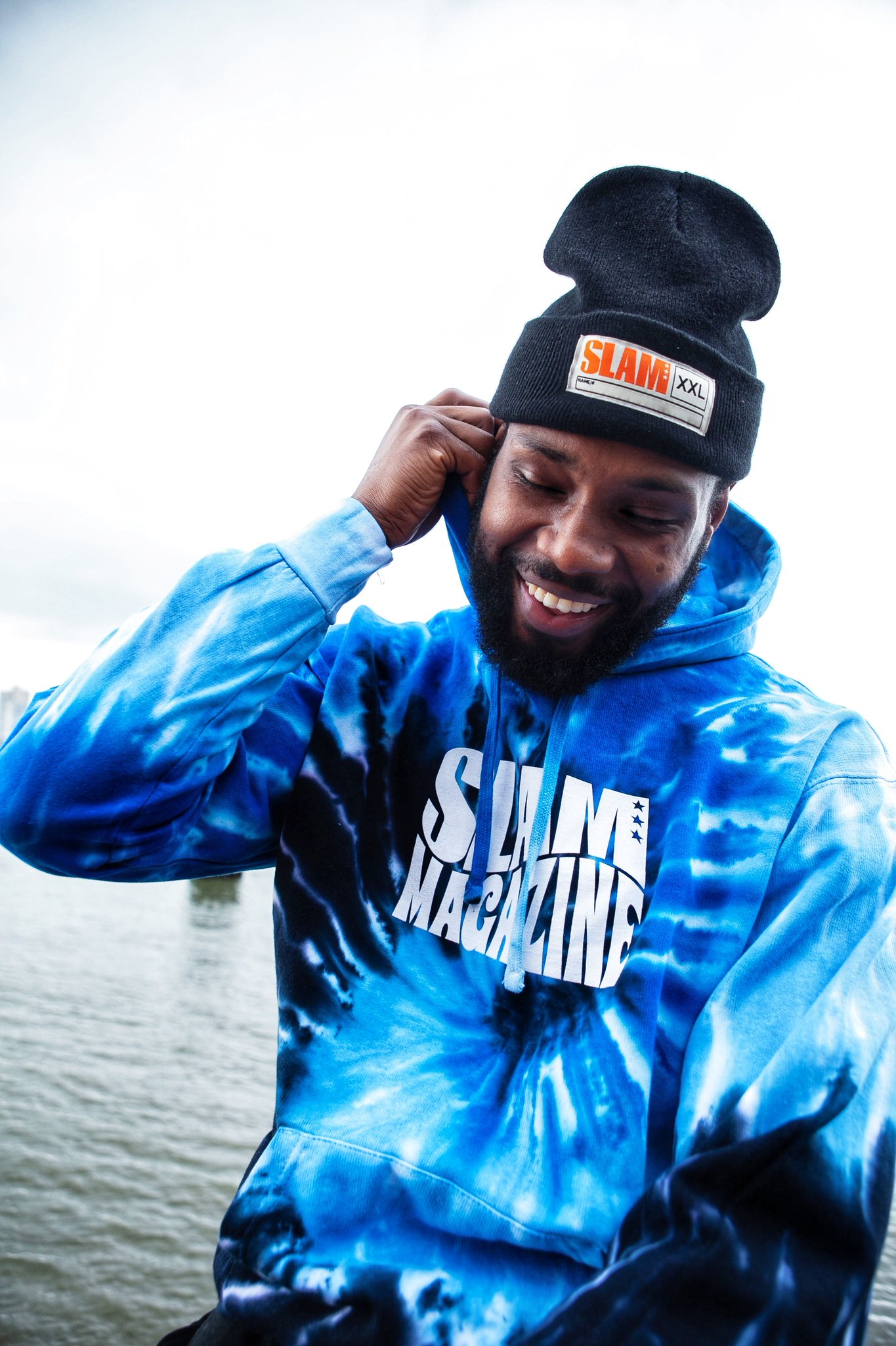 Slam tie dye hoodie hotsell
