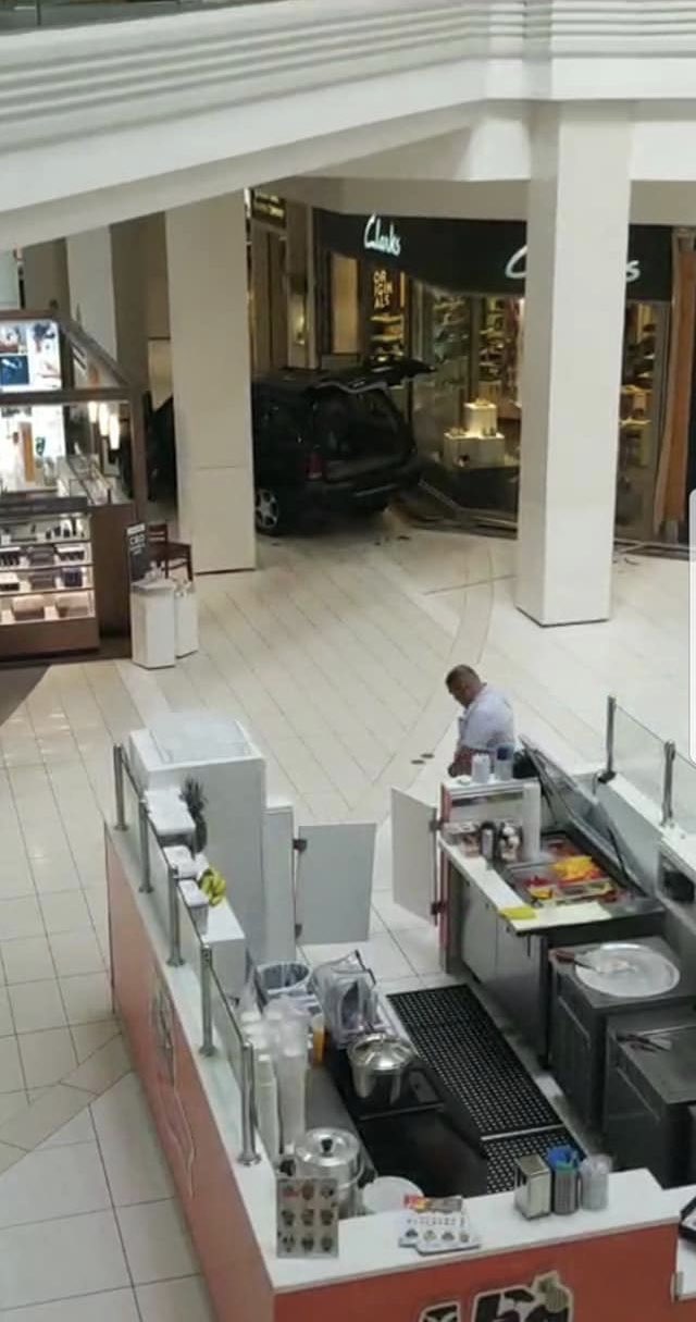 SUV drove through Woodfield Mall 