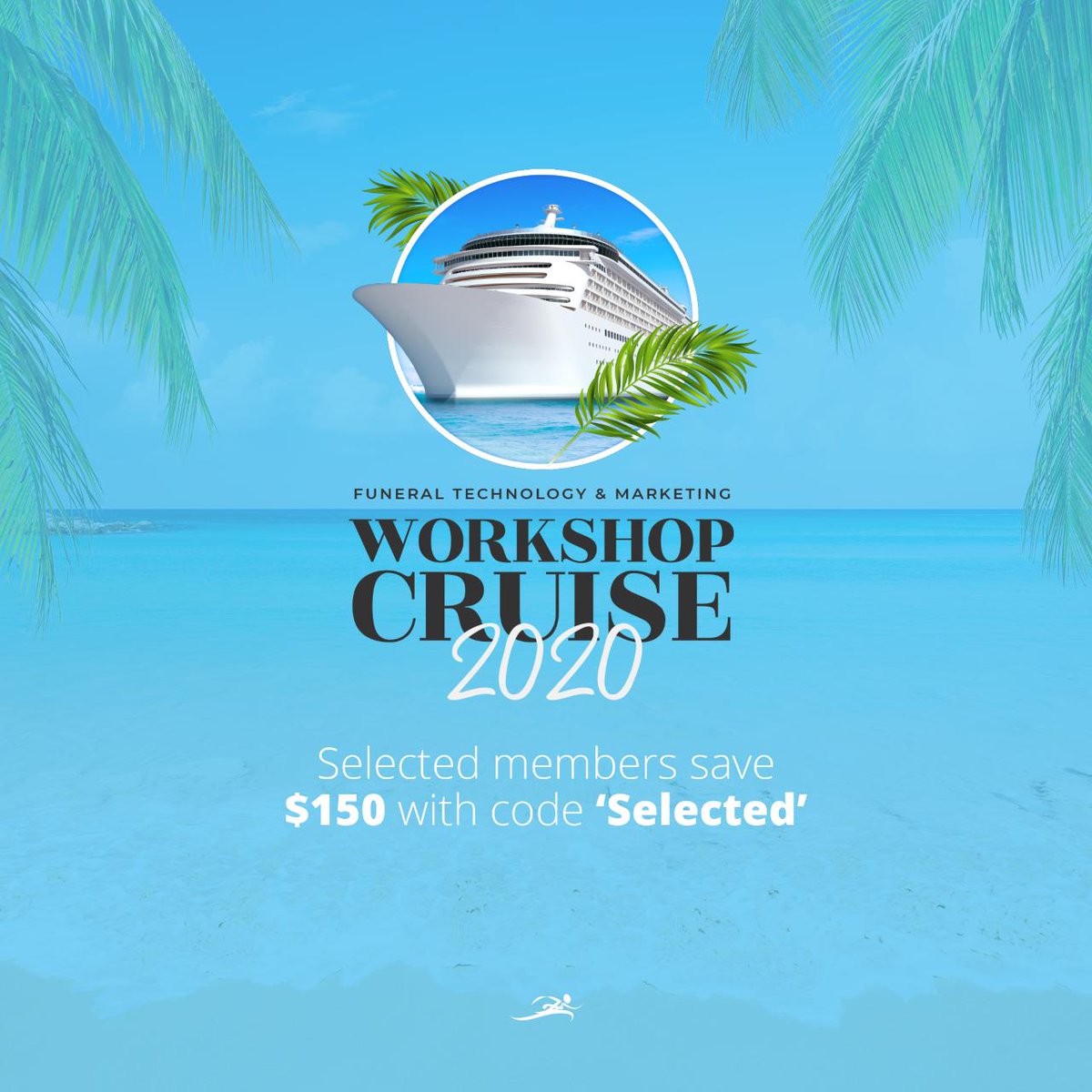 SelectedFH's tweet image. Join @FrontRunnerPro on the Funeral Technology &amp;amp; Marketing Workshop Cruise 2020! Group space closes September 30th. Plus, heading to Selected&apos;s Annual Meeting next week in Nashville? Stop by table #6 to ENTER TO WIN A CABIN FOR TWO! ow.ly/BlVa30pzOkF