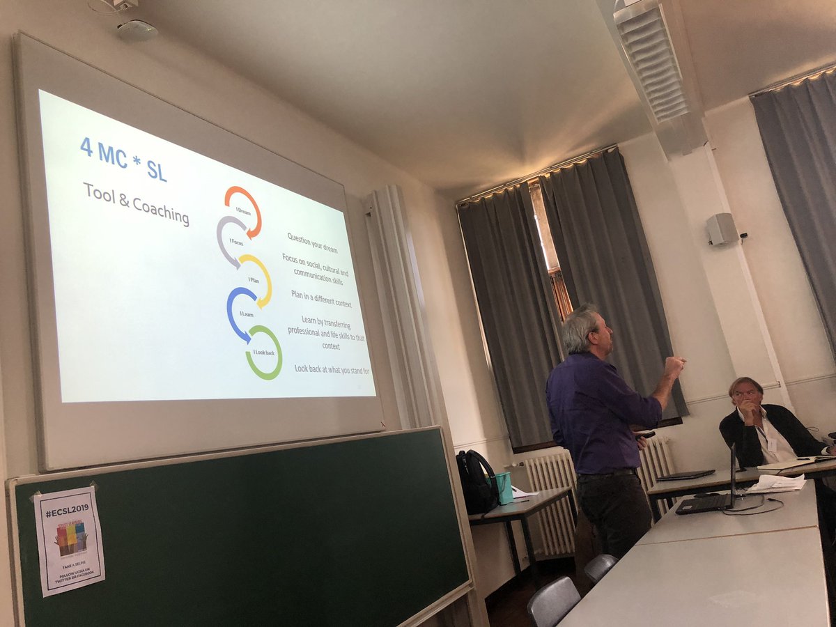 TheNewStatsman's tweet photo. Learning so much at @ecsl2019 especially from the experiences of those who have embedded Service Learning in degree modules. #ecsl2019 https://t.co/DwLsxqT6jg