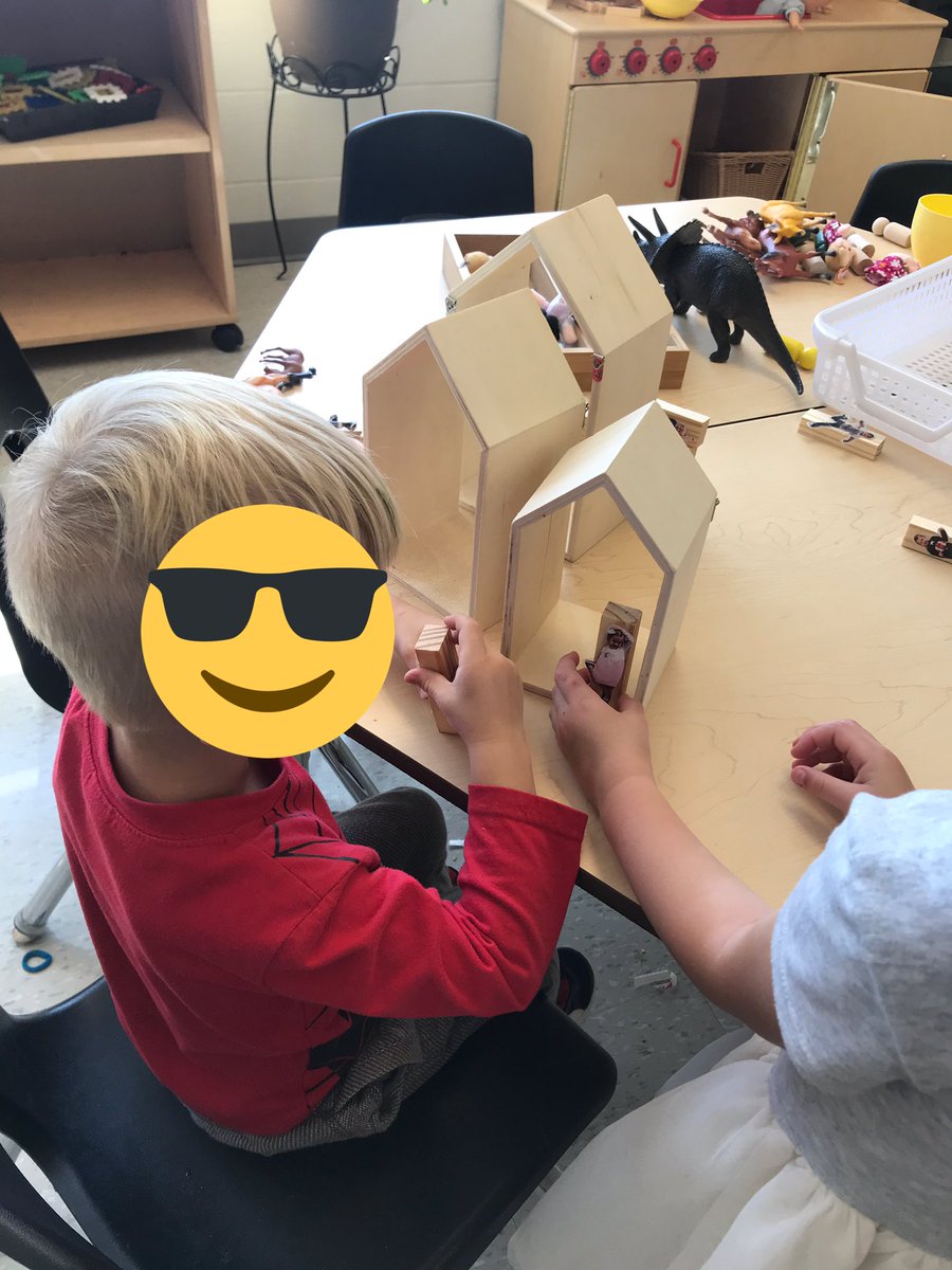CThompson111809's tweet photo. Finally got these little people done! The students loved playing and making up stories with their little wooden people! #kindergarten #jengablocks #staroftheirownstory @WPSTillsonburg @JeffHolbrough https://t.co/twWWkWZzfo