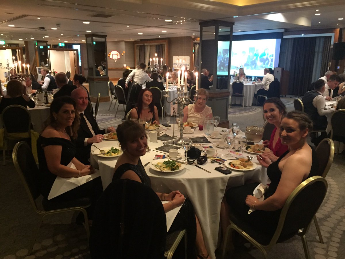 peaceplayers's tweet photo. #GRWeek19 @peaceplayers Gala Dinner 2019 - don’t we scrub up well! https://t.co/LspzfURz8J