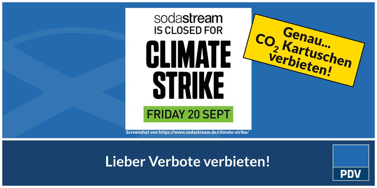 PdV_Sachsen's tweet photo. Verbote verbieten statt #Klimastreik ! https://t.co/tHUd0nISRs