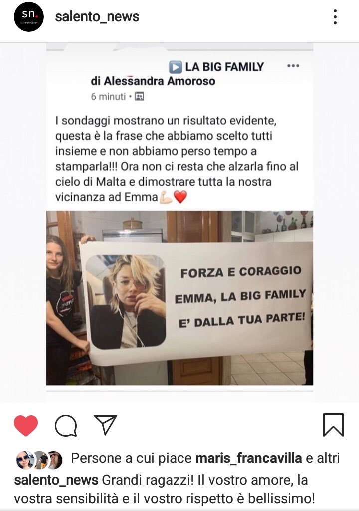 MelyCappelletti's tweet photo. Ale però così mi distruggi... già è tutto il giorno che piango 😭😭💔💔 #forzaEmma https://t.co/msaZE4ao7K