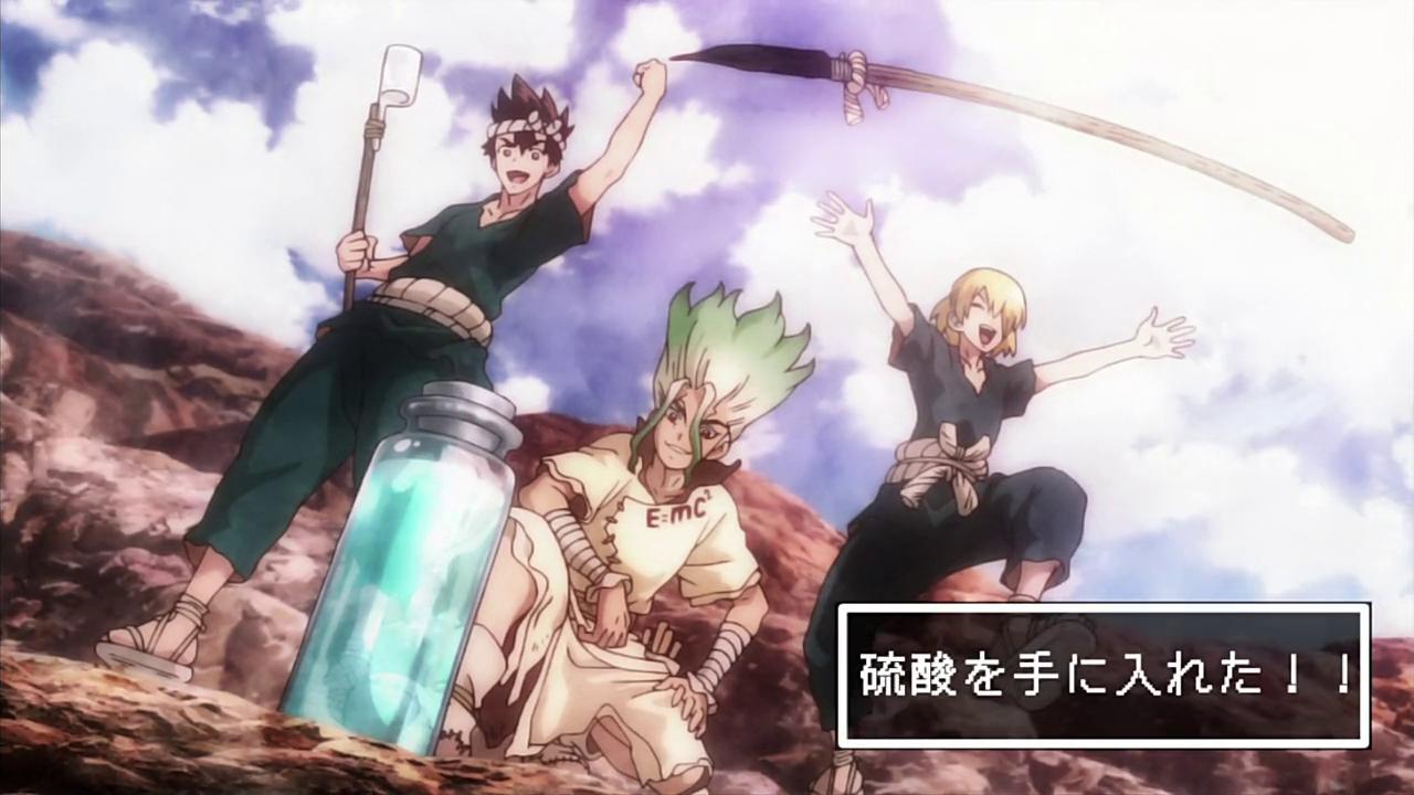 Twitter 上的 内田 Dr Stone 12話 硫化水素ってサンポールとムトウハップで作れるあれか 銀狼と善逸って同じ声優かと思ったら違ったわ それにしても ガスマスクがちゃんと機能するとはね ドクターストーン T Co 1equaklger Twitter