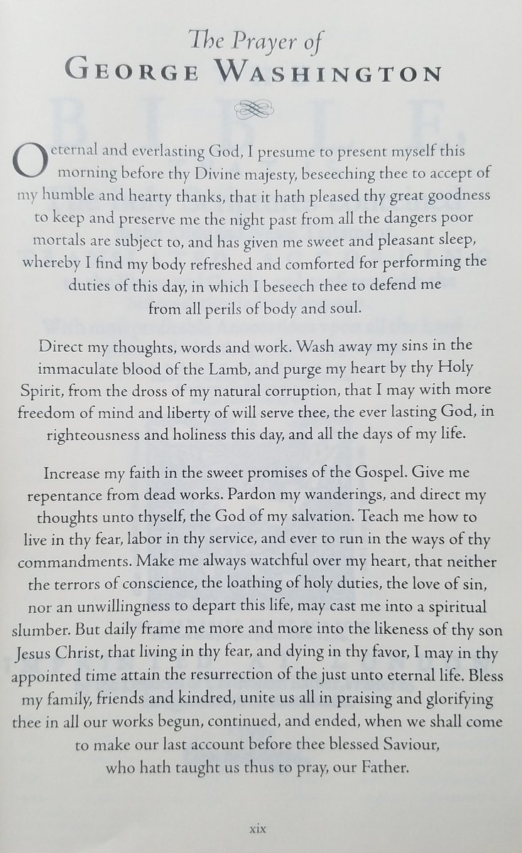 George Washington wasn't a deist. He was a follower of Jesus Christ, a Christian who believed in the "immaculate blood of the lamb" and he prayed to be "more and more in[to] the likeness of thy son, Jesus Christ." #AmericanHistory #History #GenevaBible #Patriot #Bible #Christian