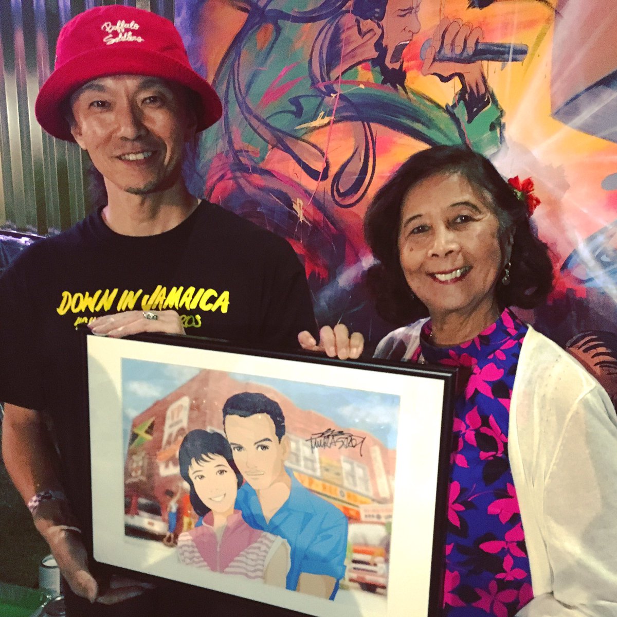 24x7records's tweet photo. MURASAKI &amp; MS.PAT. Happy Birthday MS.PAT!! @VPRecords @studiomurasaki #MsPAT #VPRecords #VP40TH #P https://t.co/3qdwwU5Ul6