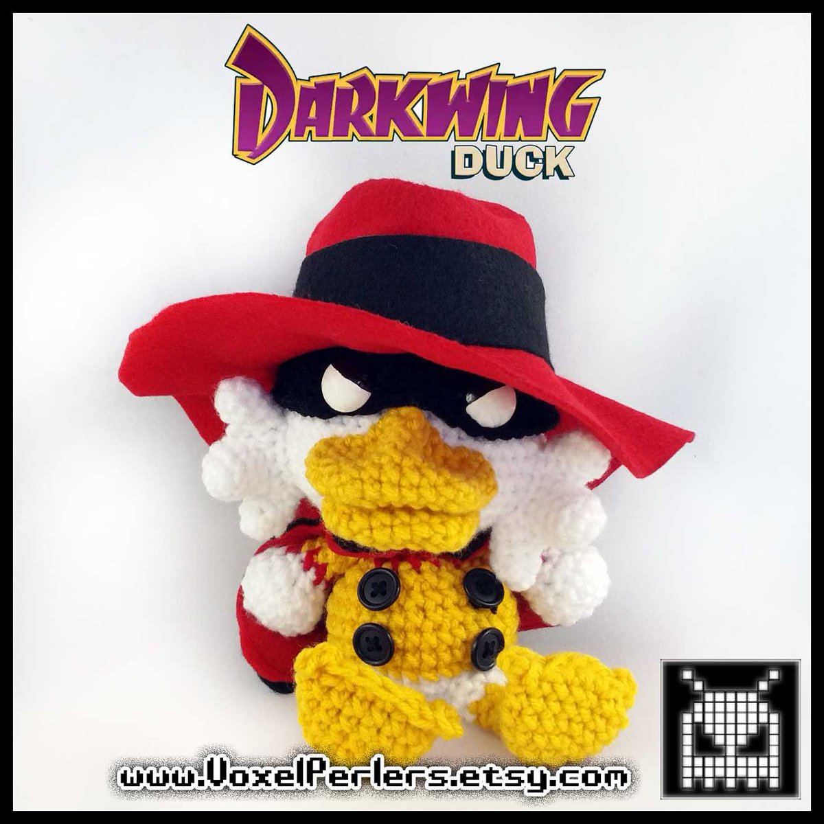 Newly added to store!
(Made per order)
#Negaduck from the disney animated  series #DarkwingDuck 
(⚠️Spoiler alert below)
I have been watching #Ducktales with my family and we are all caught up. Can't wait for season 3! 
Store Link in Bio <a href="/VoxelPerlers/">Voxel</a>

Etsy.com/VoxelPerlers