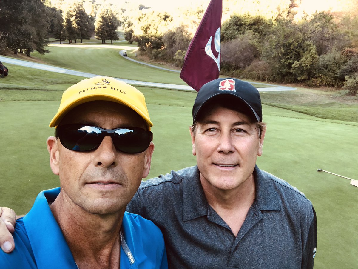 Great Catching Up w Mitty High School Baseball Mate Gene Enfantino Over Friendly Game Of Golf at Saratoga Country Club <a href="/AMHSAthletics/">AMHS Athletics</a> <a href="/MittyBaseball/">AMHS Baseball</a>