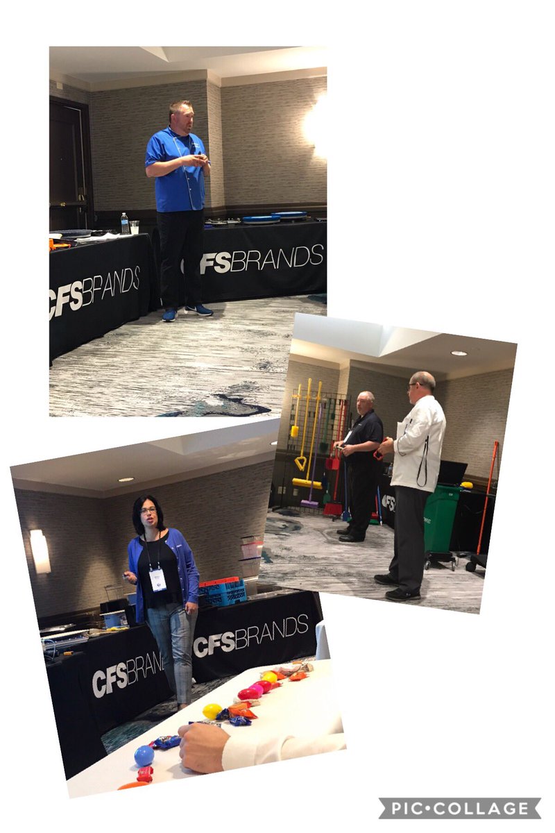 CHCreatesEvents's tweet photo. Some of our amazing presenters doing their thaaaang @cfsbrands @sanjamar @san_jamar37 @carlislefsp #cfsbrands #carlislefsp #sanjamar #sanitarysolutions #smptraining2019 #sanitarysolutions https://t.co/9S8XHy7gcE